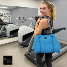 Load image into Gallery viewer, BajaSol Neoprene Multi-purpose Beach Bag-Tote, Travel Bag-Tote, Pool bag-Tote
