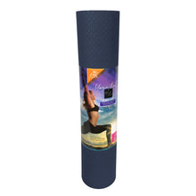 Load image into Gallery viewer, Baja Sol Yoga Mat Exercise Mats 6mm TPE Non Slip Extra Thick High Density, Friendly for Yoga,Workout,Pilates